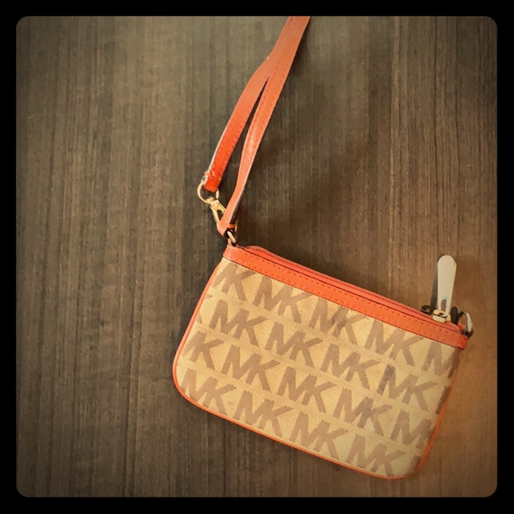 Michael Koran Brown Wristlet